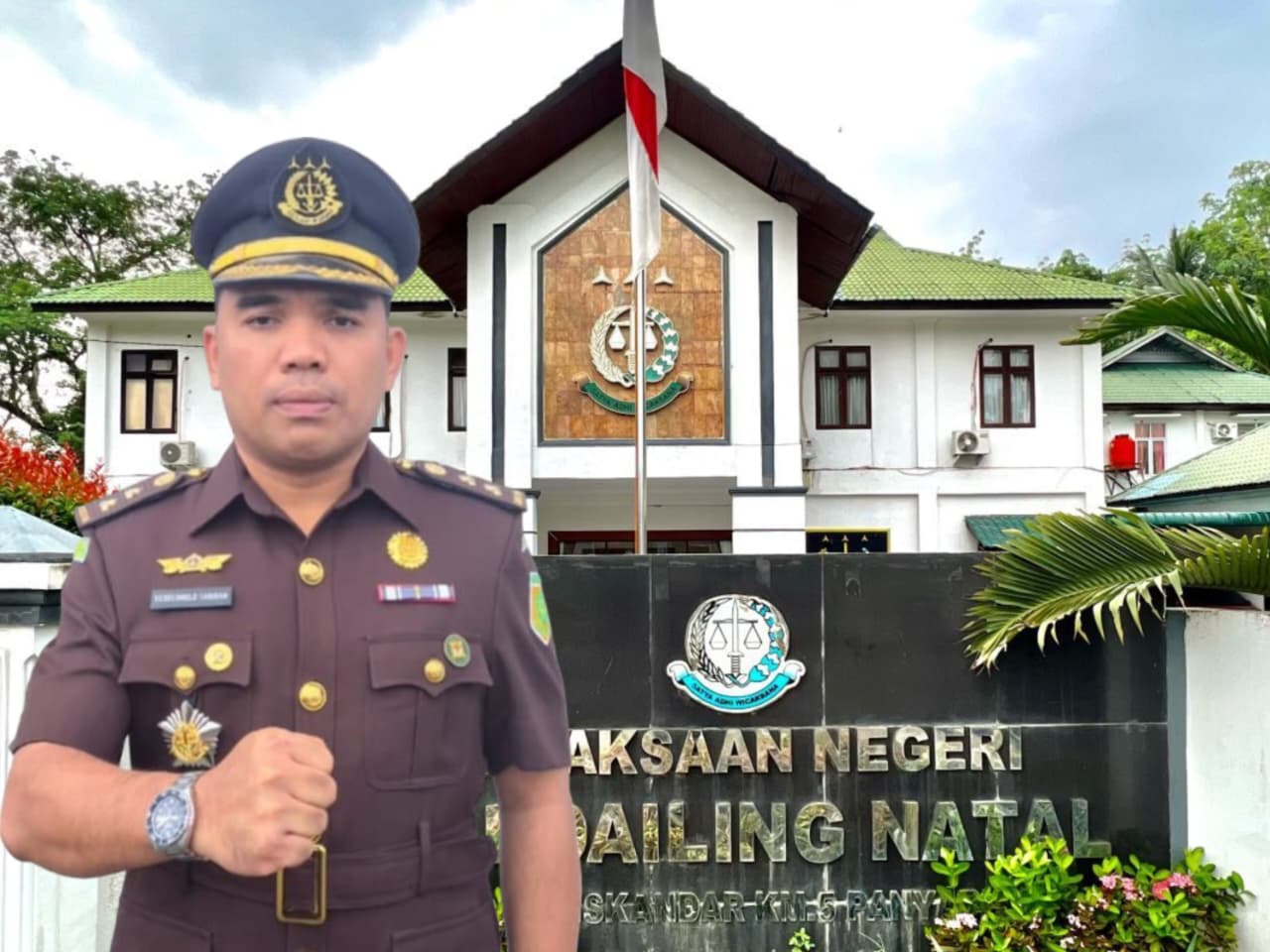 Foto : Yos Arnold Tarigan, S.H, M.H MIkom. Sebagai Plh Kajari Madina