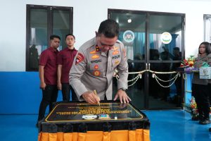 Kapolda Sumatera Utara, Irjen Pol. Whisnu Hermawan Februanto, S.I.K., M.H., meresmikan operasional Satuan Pelayanan Pemenuhan Gizi (SPPG) Polres Asahan.