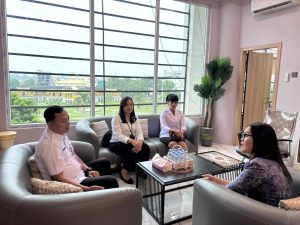 Kantor Wilayah Direktorat Jenderal Imigrasi Sumatera Utara melakukan audiensi dengan Dinas Perpustakaan dan Arsip Provinsi Sumatera Utara.