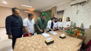 Kantor Wilayah Kementerian HAM Sumatera Utara–Kepulauan Riau menandatangani Nota Kesepahaman dengan Badan Koordinasi Himpunan Mahasiswa Islam (HMI) Sumatera Utara.