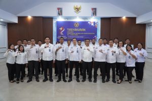 Rutan Kelas I Medan turut berpartisipasi dalam rangkaian Acara Syukuran Peringatan Hari Bakti Kementerian Imigrasi dan Pemasyarakatan (Kemenimipas) ke-1 Tahun 2025.