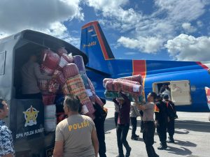 Bantuan sembako dan logistik dari berbagai pihak diantaranya Polda Sumut, Yayasan Kemala Bhayangkari Sumut, Biro Logistik Mabes Polri, Ditresnarkoba Polda Sumut, serta beberapa Polres jajaran untuk disalurkan ke wilayah terdampak.