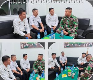 Rumah Tahanan Negara (Rutan) Kelas I Labuhan Deli menjalin kerja sama strategis dengan Komando Rayon Militer (Koramil) 10/Medan Marelan.