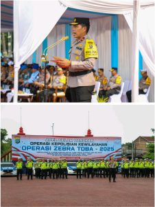 Polda Sumatera Utara menggelar Apel Gelar Pasukan Operasi Kewilayahan “Zebra Toba 2025”, dipimpin oleh Wakapolda Sumut Brigjen Pol. Rony Samtana, S.I.K., M.T.C.P.