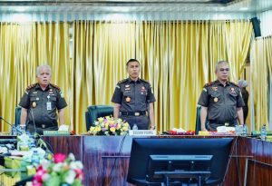Foto : Sekretaris Jaksa Agung Muda Pidana Militer (Sesjampidmil) Dr. Chaerul Amir, S.H., M.H., melakukan kunjungan kerja ke Kejaksaan Tinggi Sumatera Utara (Kejati Sumut), Kamis (20/11/2025)