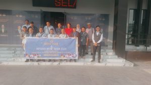 Diakhir kunjungan, Media dan Tour, jurnalis melakukan kunjungan menuju Rumah Detensi Imigrasi Medan. (Dedi Malau)