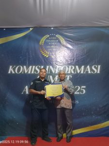 Kepolisian Daerah Sumatera Utara (Polda Sumut), meraih peringkat keempat dengan predikat Menuju Informatif pada ajang Komisi Informasi Sumut Award 2025.
