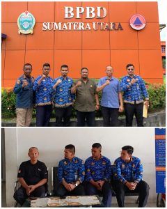 Lembaga Pemasyarakatan Kelas I Medan melaksanakan koordinasi dengan Badan Penanggulangan Bencana Daerah (BPBD) Provinsi Sumatera Utara.