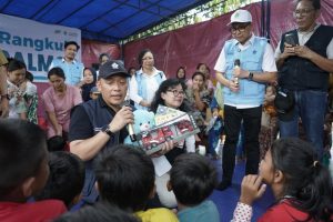 Sub Holding PTPN III (Persero), PTPN IV PalmCo meresmikan Pondok Rangkul, sebuah ruang untuk pemulihan trauma bagi masyarakat terdampak banjir.