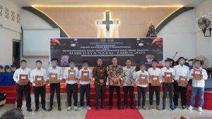 Rumah Tahanan Negara (Rutan) Kelas I Medan Kanwil Ditjenpas Sumut melaksanakan penyerahan Remisi Khusus Hari Raya Natal kepada warga binaan pemasyarakatan (WBP).