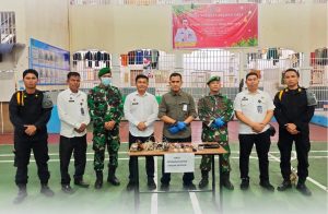 Rumah Tahanan Negara (Rutan) Kelas I Labuhan Deli melaksanakan razia gabungan bersama Koramil Medan Marelan, menjelang pergantian tahun.