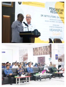 Kedeputian Bidang Koordinasi Hukum di bawah Kementerian Koordinator Bidang Hukum, Hak Asasi Manusia, Imigrasi, dan Pemasyarakatan Republik Indonesia menyelenggarakan Monitoring dan Evaluasi Strategi yang difasilitasi oleh Kantor Wilayah Kementerian Hukum Sumatera Utara.