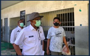 Direktur Jenderal Pemasyarakatan, Mashudi, melakukan kunjungan ke Rutan Kelas IIB Pangkalan Brandan.