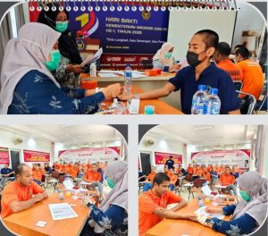 Rumah Tahanan Negara Kelas I Labuhan Deli melaksanakan skrining HIV dan sifilis bagi Warga Binaan Pemasyarakatan (WBP).
