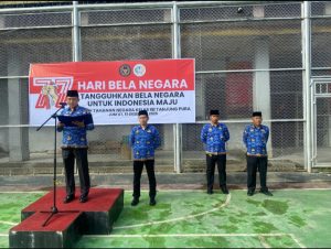 Rumah Tahanan Negara (Rutan) Kelas IIB Tanjung Pura menggelar upacara peringatan Hari Bela Negara ke-77 Tahun 2025.