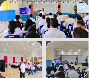 Kepala Rumah Tahanan Negara (Rutan) Kelas I Labuhan Deli, Eddy Junaedi, memimpin Refleksi Akhir Tahun 2025.