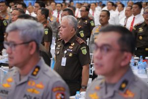 Foto : Kajatisu Dr Harli Siregar, SH,MHum menghadiri dan menyaksikan penandatanganan MOU penerapan KUHP dan KUHAP yang baru di Gedung Bareskrim Mabes Polri, Lantai 9, Jakarta. Selasa,(16/12/2025).