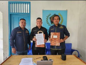 Foto : Saufi Simangunsong, SH resmi maju calon ketua PWI Tanjung Balai periode 2025 - 2028.