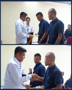 Rumah Tahanan Negara Kelas IIB Pangkalan Brandan memberikan remisi khusus Natal kepada 26 warga binaan beragama Nasrani.