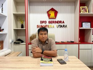 Anggota DPRD Kota Binjai Fraksi Gerindra, Ronggur Simorangkir. 