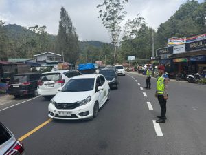 Personil siaga penuh di wilayah sentral mobilisasi arus balik dan destinasi wisata.