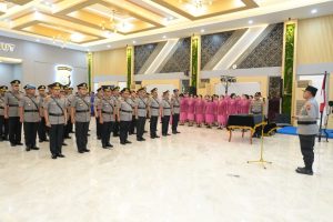 Kepala Polisi Daerah (Kapolda) Sumatera Utara, Irjen Pol Whisnu Hermawan Februanto, S.I.K., M.H., memimpin langsung rangkaian serah terima jabatan (sertijab) dan pengukuhan Pejabat Utama (PJU) serta Kapolres jajaran Polda Sumut.