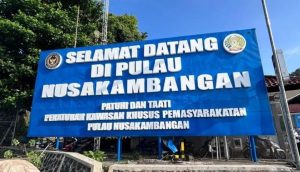 Lembaga Pemasyarakatan di Pulau Nusakambangan.