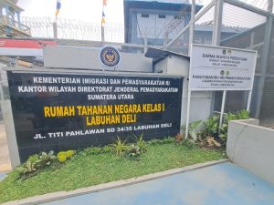 Rumah Tahanan Negara (Rutan) Kelas I Labuhan Deli.