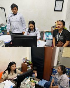 Petugas Rumah Tahanan Negara (Rutan) Kelas I Medan, melakukan pemeriksaan barang bawaan pengunjung sesuai dengan prosedur pengamanan yang berlaku.