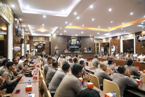 Kepolisian Daerah Sumatera Utara menggelar Latihan Pra Operasi (Lat Pra Ops) Keselamatan Toba 2026 sebagai bentuk kesiapan personel menjelang pelaksanaan Operasi Keselamatan Toba 2026.