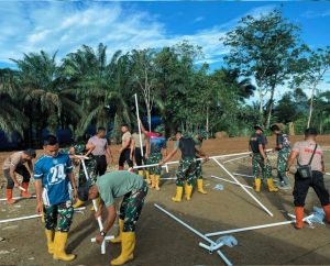 Sinergi TNI–Polri di Batang Toru, fokuskan pemulihan warga terdampak bencana.