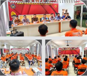 Sebanyak 25 orang Warga Binaan Rumah Tahanan Negara (Rutan) Kelas I Labuhan Deli mengikuti Sidang Tim Pengamat Pemasyarakatan (TPP).