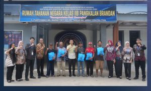 Rumah Tahanan Negara Kelas IIB Pangkalan Brandan menggelar bakti sosial dalam rangka program Jumat Berkah.