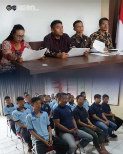 Rumah Tahanan Negara (Rutan) Kelas IIB Pangkalan Brandan melaksanakan Sidang Tim Pengamat Pemasyarakatan (TPP), proses pembinaan lanjutan sekaligus pemenuhan hak warga binaan.