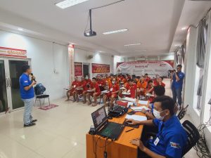 Yayasan Pelatihan Moralitas Budi Pekerti Bangsa Indonesia memberikan Pelatihan Moralitas bagi Warga Binaan di Rumah Tahanan Negara (Rutan) Kelas I Labuhan Deli.