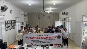 Lembaga Bantuan Hukum (LBH) Parsaoran hadir memberikan penyuluhan hukum bantuan hukum gratis di Rutan Perempuan Kelas IIA Medan.