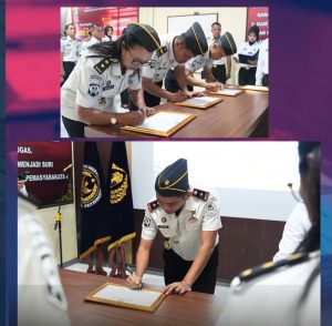 Rumah Tahanan Negara Kelas IIB Pangkalan Brandan melaksanakan Penandatanganan Komitmen Bersama Pembangunan Zona Integritas menuju Wilayah Bebas dari Korupsi (WBK) dan Wilayah Birokrasi Bersih dan Melayani (WBBM) Tahun 2026.