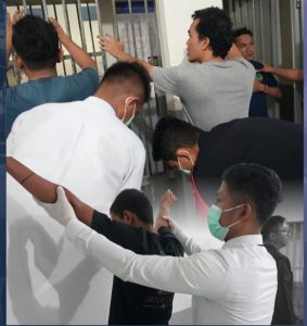 Petugas Rutan Kelas IIB Pangkalan Brandan melakukan cek badan secara menyeluruh dan humanis dengan mengedepankan profesionalisme, ketelitian, serta tetap menghormati hak warga binaan.