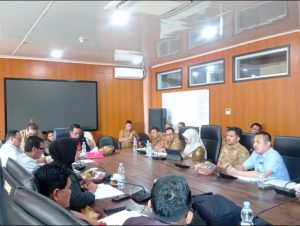 Rapat dengar pendapat yang digelar Komisi 4 DPRD Medan.