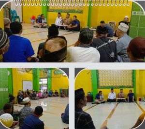 Rutan Kelas I Labuhan Deli melaksanakan pengajian bersama warga binaan pemasyarakatan.