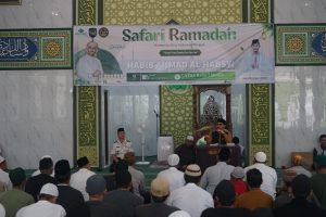 Lapas Kelas I Medan menggelar Safari Ramadan Komunitas Riau Indonesia Mengaji bersama penceramah Habib Ahmad Al Habsyi.