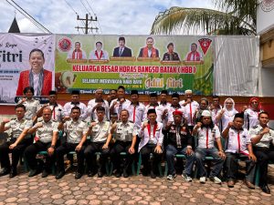 Kemenimipas dan DPP HBB, foto bersama menjalin sinergitas di bulan Ramadan.