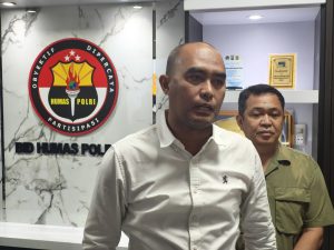Direktur Reserse Narkoba Polda Sumut, Kombes Pol. Andy Arisandi, saat memberikan keterangan menggagalkan peredaran narkotika jaringan antarprovinsi.