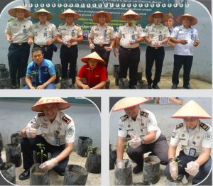 Rutan Kelas I Labuhan Deli komitmen mendukung program pembinaan kemandirian warga binaan melalui budidaya sayur-mayur.