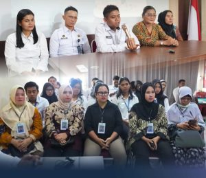 Kepala Rutan Kelas IIB Pangkalan Brandan, Akmalun Ikhsan, saat menyampaikan apresiasi dan terima kasih kepada Dinas Kesehatan Kabupaten Langkat pelaksanaan Cek Kesehatan Gratis (CKG).