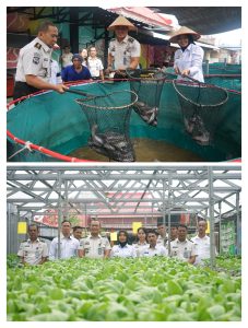 Lembaga Pemasyarakatan (Lapas) Kelas I Medan melaksanakan panen raya ternak lele dan tanaman hidroponik program pembinaan kemandirian Warga Binaan Pemasyarakatan (WBP).