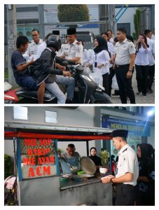 Lembaga Pemasyarakatan (Lapas) Kelas I Medan menggelar berbagi takjil kepada masyarakat serta buka puasa bersama pelaku Usaha Mikro, Kecil, dan Menengah (UMKM) di lingkungan Lapas.