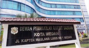 Gedung DPRD Medan.