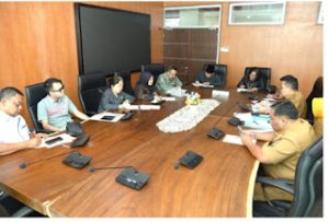 Komisi 2 DPRD  Medan menggelar Rapat Evaluasi Kinerja Triwulan I Tahun Anggaran 2026 bersama Dinas Sosial Kota Medan.