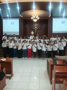 Lembaga Pemasyarakatan (Lapas) Kelas I Medan melaksanakan Ibadah Paskah bersama Komunitas Kasih Tuhan Keuskupan Agung Medan (KKT).